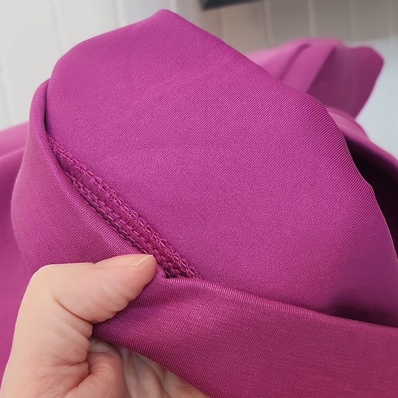 Purple Sweatshirt with Black Accents, Xl - Picture 9 of 11